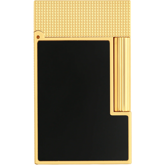 
S.T. Dupont Ligne 2 Lighter – Micro Diamond Head Black