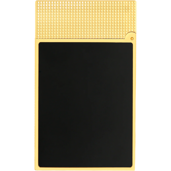 
S.T. Dupont Ligne 2 Lighter – Micro Diamond Head Black