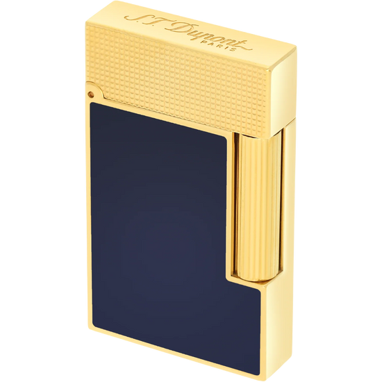 S.T. Dupont Ligne 2 Lighter – Micro Diamond Head Dark Blue