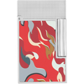
S.T. Dupont Ligne 2 Lighter – Microdiamond Head Red Camo Lacquer