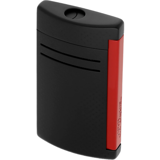 S.T. Dupont Maxijet Lighter – Matte Black & Red
