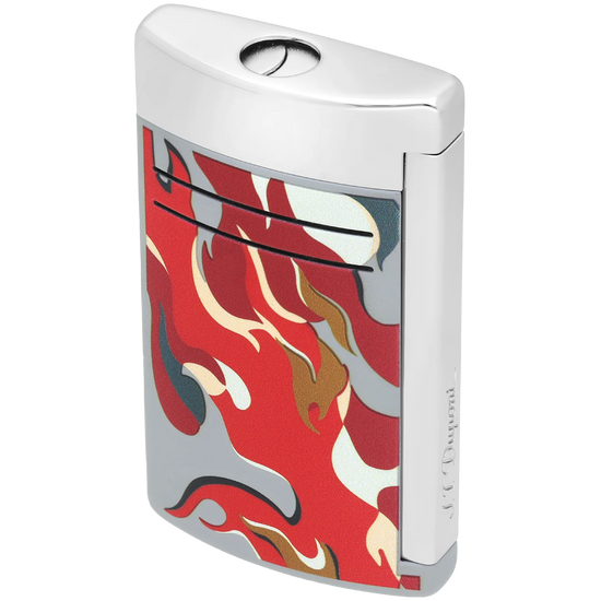 S.T. Dupont Maxijet Lighter – Red Flame Camo