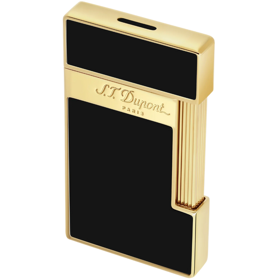 
S.T. Dupont Slimmy Lighter – Black & Gold