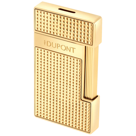 
S.T. Dupont Slimmy Lighter – Golden Diamond Head