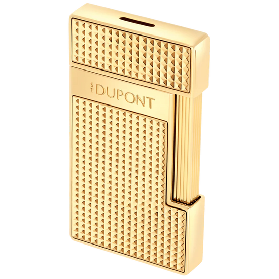 S.T. Dupont Slimmy Lighter – Golden Diamond Head