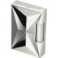 
S.T. Dupont Small Ligne 2 Lighter – Fire X Silver