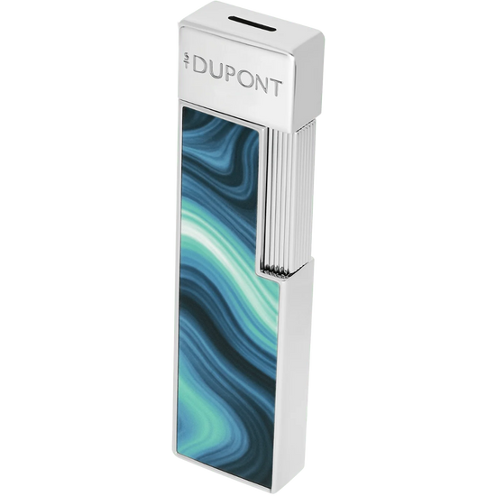 S.T. Dupont Twiggy Géode Lacquered Lighter – Blue