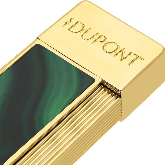 
S.T. Dupont Twiggy Géode Lacquered Lighter – Green