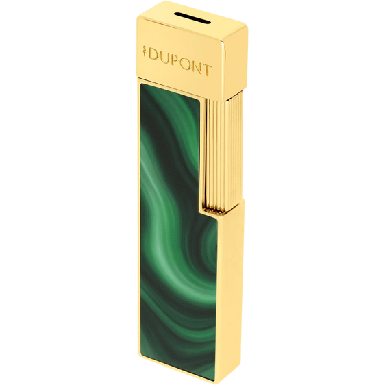 
S.T. Dupont Twiggy Géode Lacquered Lighter – Green