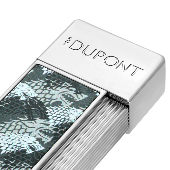 
S.T. Dupont Twiggy Lacquered Lighter - Game of Throne Stark