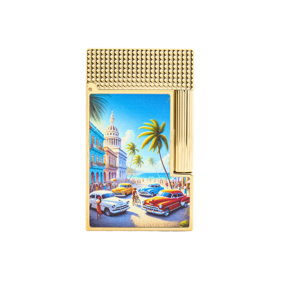 
S.T. Dupont Ligne 2 Cuba Lacquered Lighter