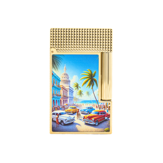 S.T. Dupont Ligne 2 Cuba Lacquered Lighter