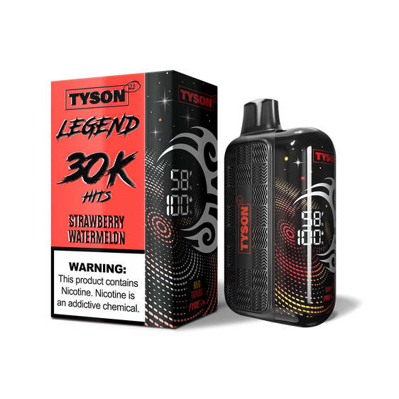 
Tyson 2.0 Legend 30,000 Puffs Disposable Vape - Strawberry Watermelon
