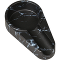 
Lotus Single Stick Melamine Ashtray - Black Marble