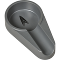 
Lotus Single Stick Melamine Ashtray - Gray