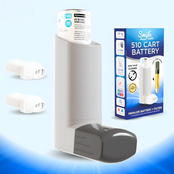
Smyle Inhaler - Discreet 510 Battery - Grey