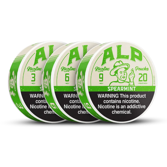 
Alp Nicotine Pouches Spearmint - 5 Pack