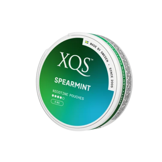 XQS Nicotine Pouches Spearmint - 8MG