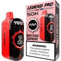 
MIA Legend Pro 50K Puffs Disposable Vape - White Peach Raspberry