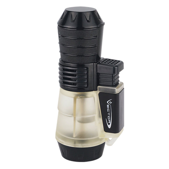 
Vector Triforce Triple Flame Torch Lighter - Smoke Transparent