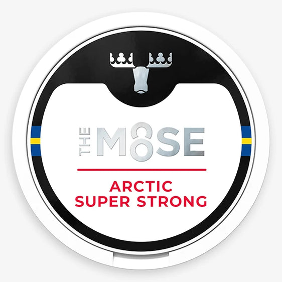 
The Moose Nicotine Pouches All White Arctic Pouches