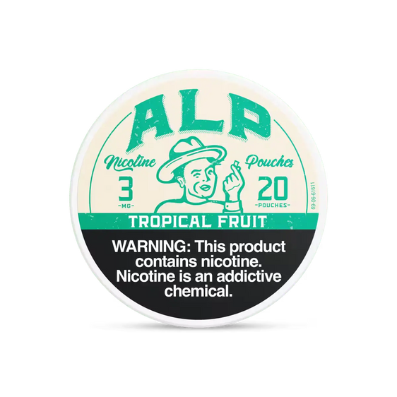 
Alp Nicotine Pouches Tropical Fruit - 5 Pack