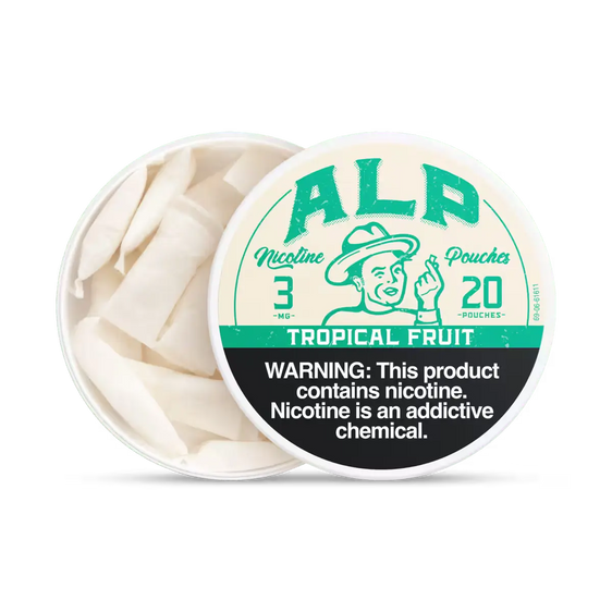 
Alp Nicotine Pouches Tropical Fruit - 5 Pack