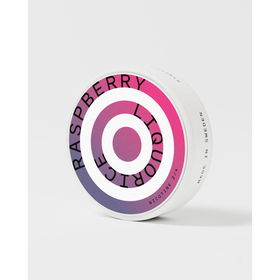 
Helwit Nicotine Pouches Raspberry Licorice 3.5mg - 5 Pack