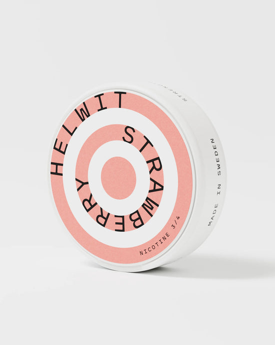 Helwit Nicotine Pouches Strawberry 4.5mg - 5 Pack