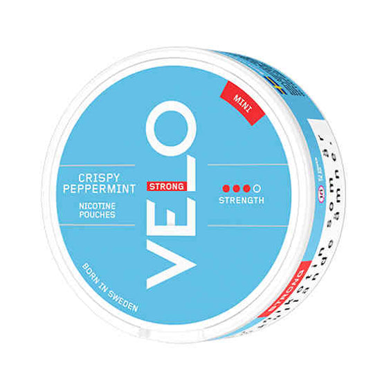 
Velo Nicotine Pouches Crispy Peppermint Mini 8MG - 5 Pack