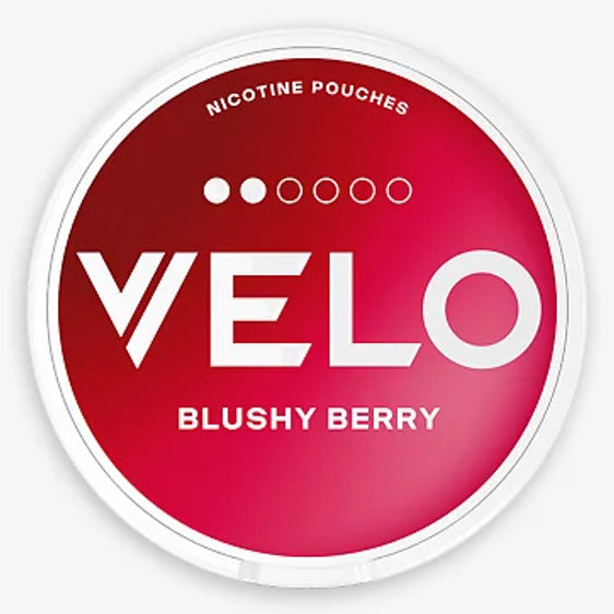 
Velo Nicotine Pouches Blushy Berry 6MG - 5 Pack