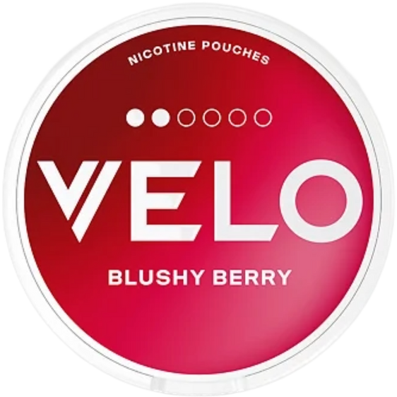 
Velo Nicotine Pouches Blushy Berry 6MG - 5 Pack