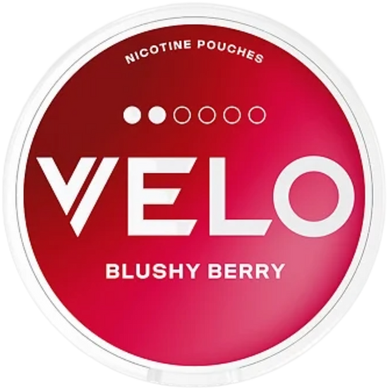 Velo Nicotine Pouches Blushy Berry 6MG - 5 Pack