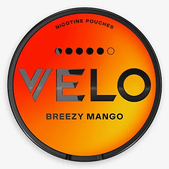 
Velo Nicotine Pouches Breezy Mango - 5 Pack - 14mg
