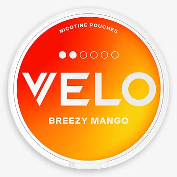 
Velo Nicotine Pouches Breezy Mango - 5 Pack