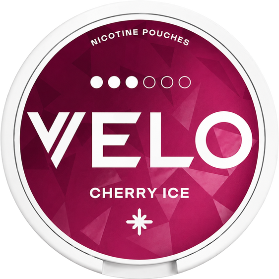 
VELO Cherry Ice Nicotine Pouches (5 Pack) - 10mg