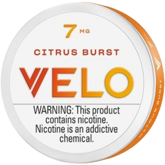 
Velo Nicotine Pouches Citrus Burst - 5 Pack - 7mg