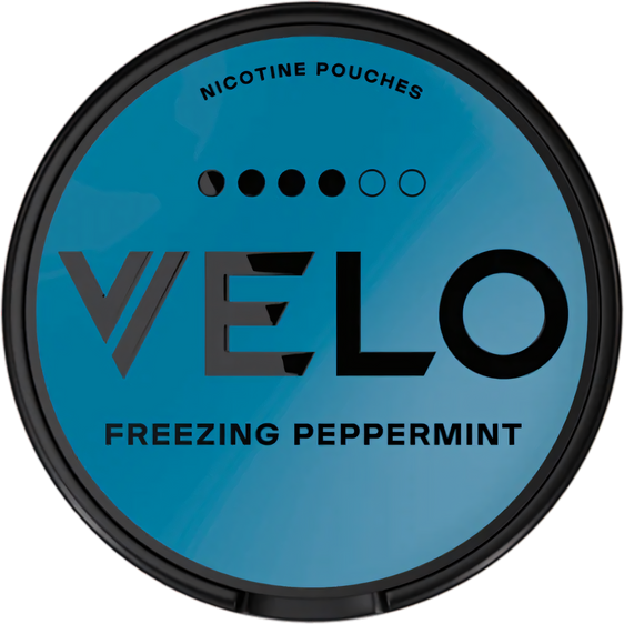 
Velo Nicotine Pouches Freezing Peppermint - 5 Pack - 10.9mg Freezing Peppermint