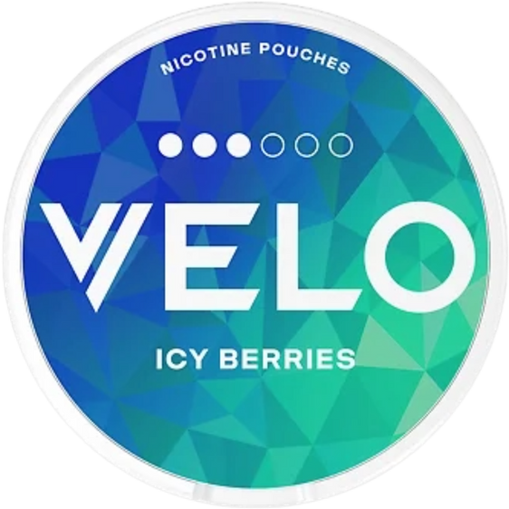 
Velo Nicotine Pouches Icy Berries 10MG - 5 Pack