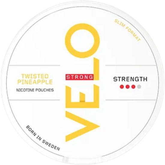 Velo Nicotine Pouches Twisted Pineapple 10MG - 5 Pack