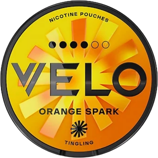 Velo Nicotine Pouches Orange Spark 10.9MG - 5 Pack
