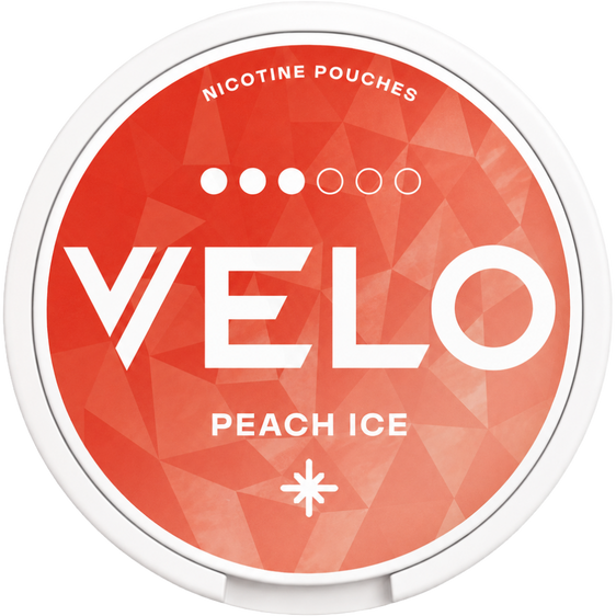 
VELO Peach Ice Nicotine Pouches (5 Pack) - 10mg