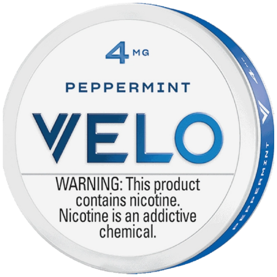 
Velo Nicotine Pouches Peppermint - 5 Pack - 4mg