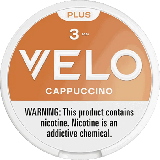 Velo Plus Nicotine Pouches Cappuccino - 5 Pack