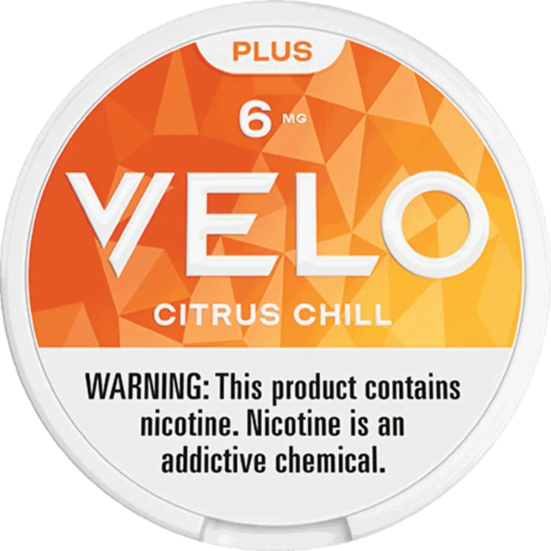 【極美品】FLAVOR6 3×2シーガル VELO Plus Citrus Chill Nicotine Pouches 5 Pack | Lighter USA