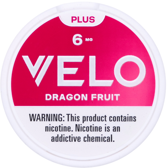 
Velo Plus Nicotine Pouches Dragon Fruit - 5 Pack - 6mg