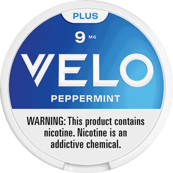 
Velo Plus Nicotine Pouches Peppermint - 5 Pack - 9mg