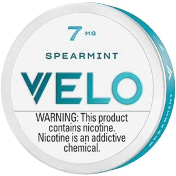 
Velo Nicotine Pouches Spearmint - 5 Pack - 7mg