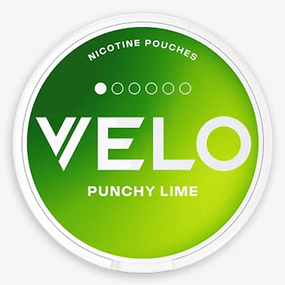 
Velo Pouches Punchy Lime Mini 4MG - 5 Pack