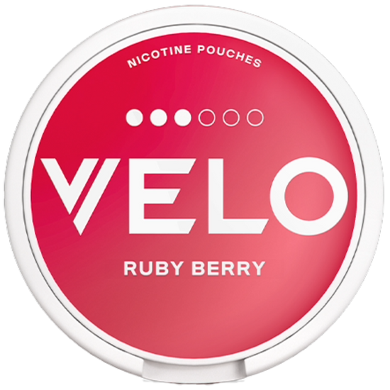 Velo Nicotine Pouches Ruby Berry 6MG - 5 Pack